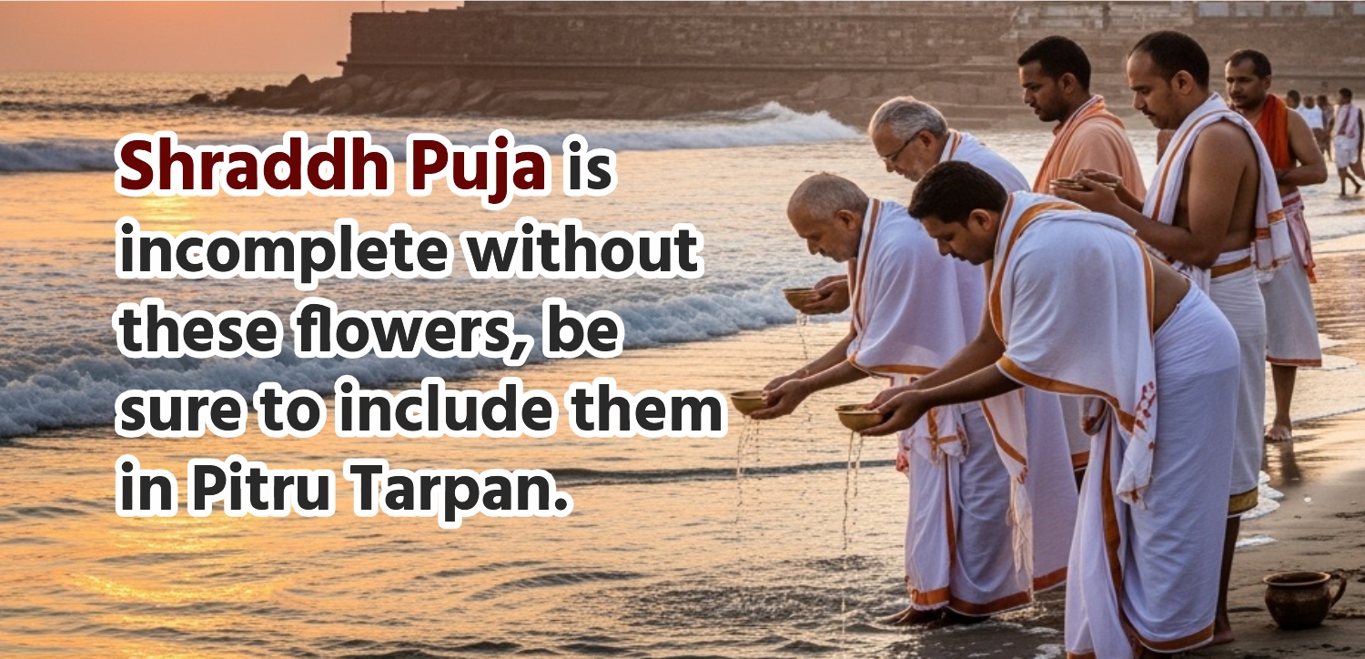 Shradha puja is incomplete without these flowers, definitely include in Pitra Tarpan