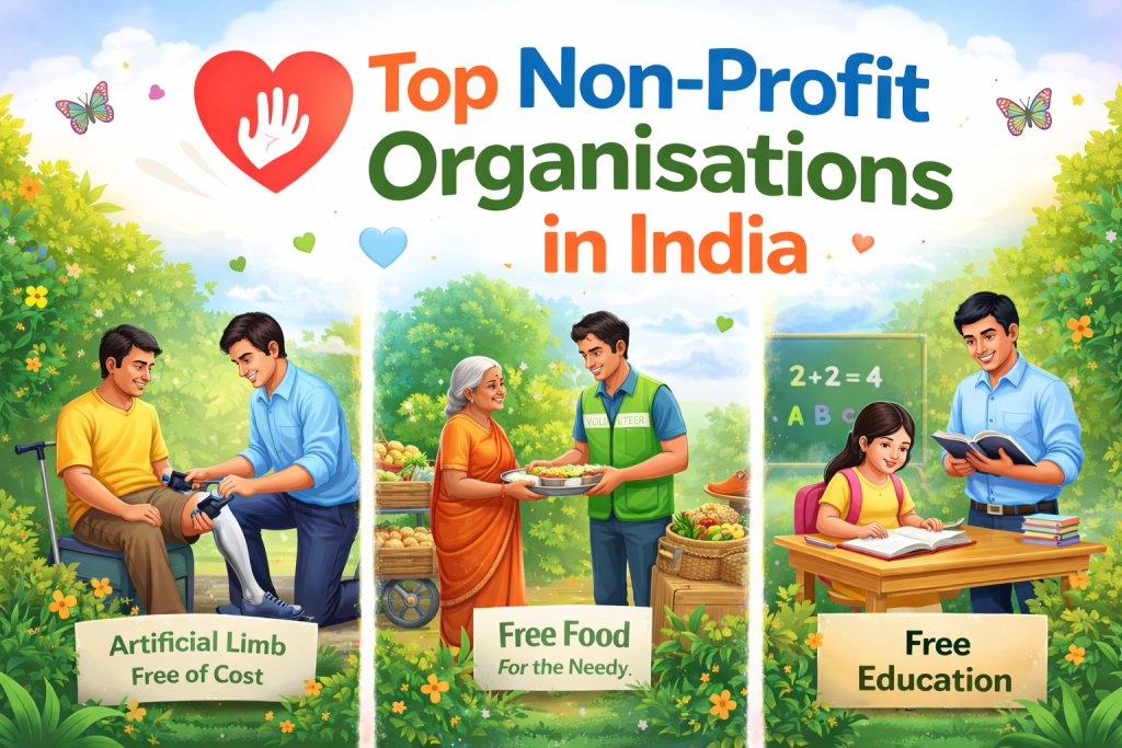 top non-profit organisations in India