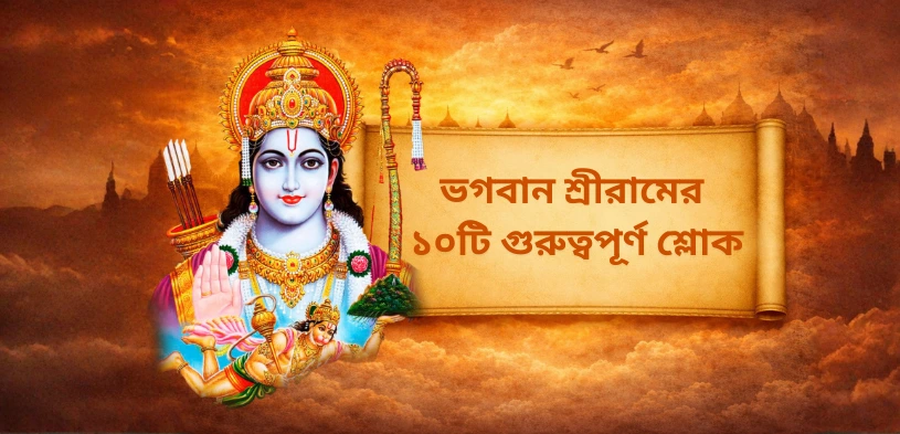ভগবান শ্রীরামের ১০টি গুরুত্বপূর্ণ শ্লোক