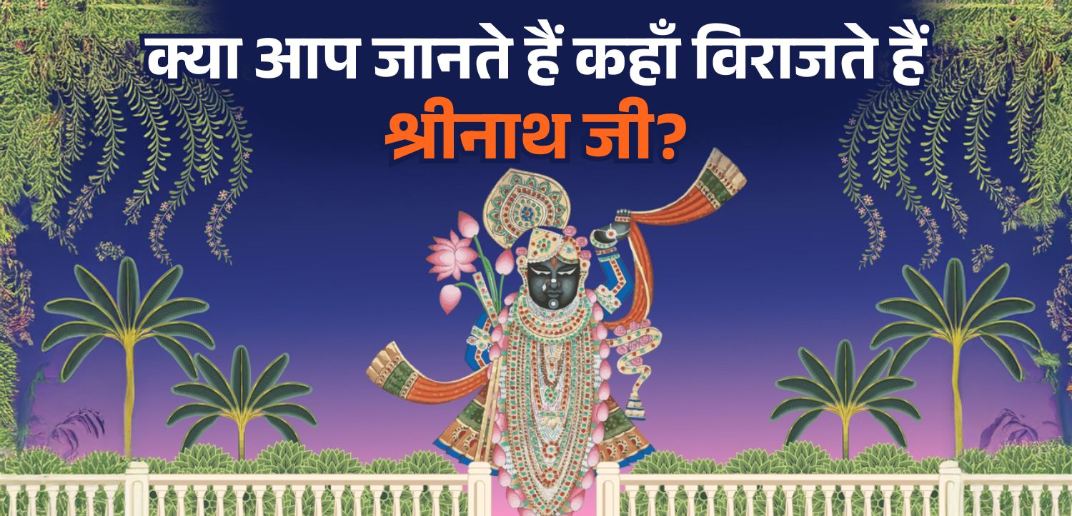 क्या आप जानते हैं कहाँ विराजते हैं श्रीनाथ जी? जानिए नाथद्वारा का आध्यात्मिक रहस्य