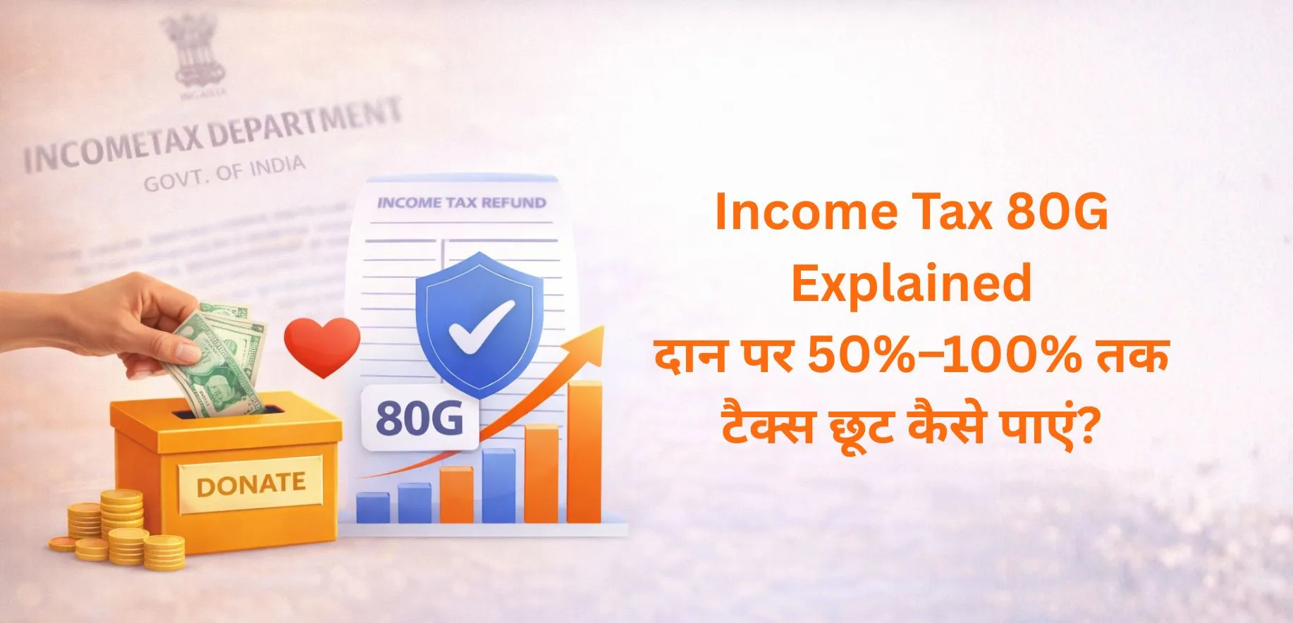 Tax Saving Guide: 80G के जरिए दान पर कितना मिलेगा इनकम टैक्स में लाभ?
