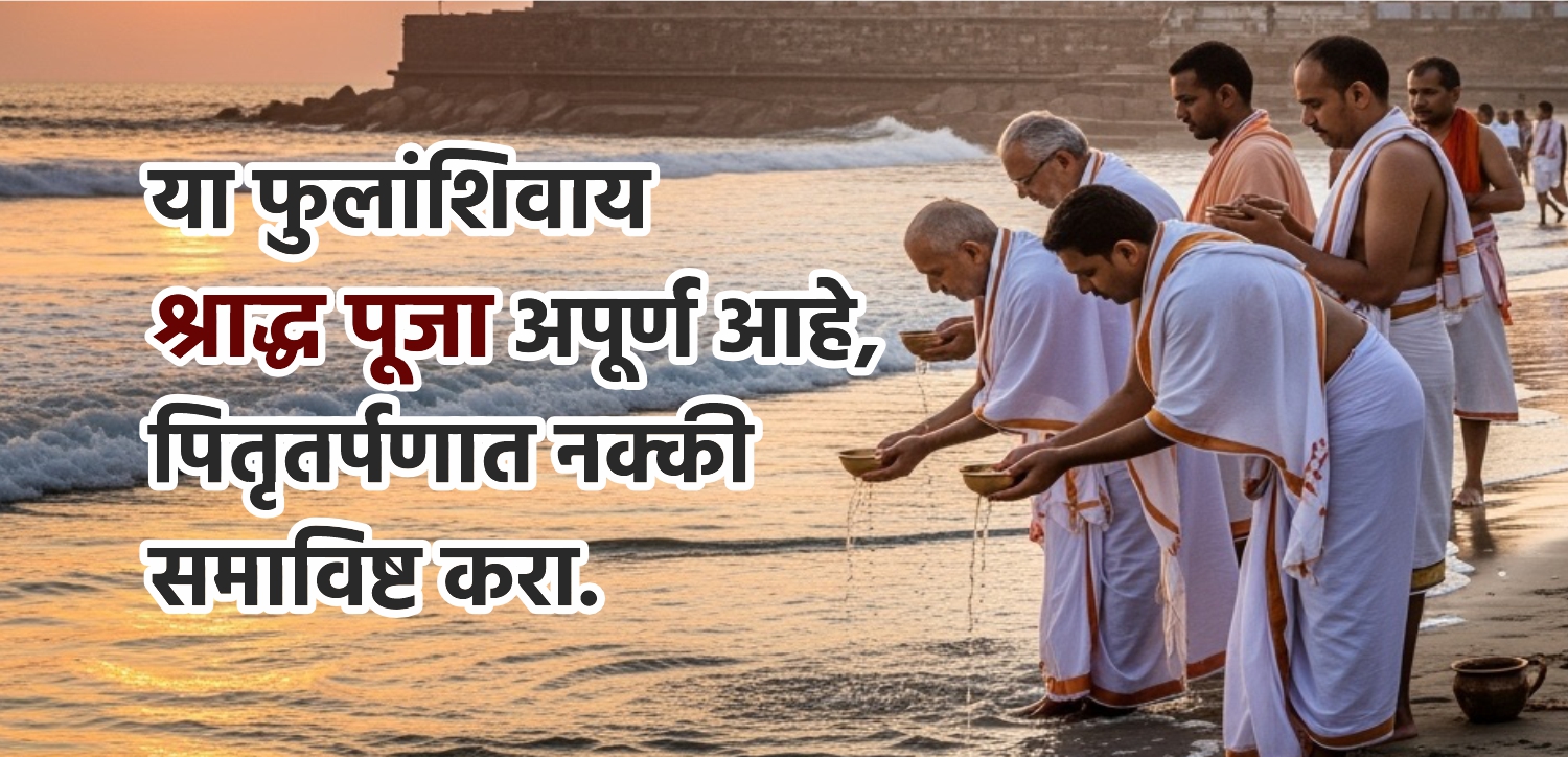 या फुलांशिवाय श्राद्ध पूजा अपूर्ण आहे, पितृ तर्पणमध्ये त्यांचा समावेश नक्कीच करा.