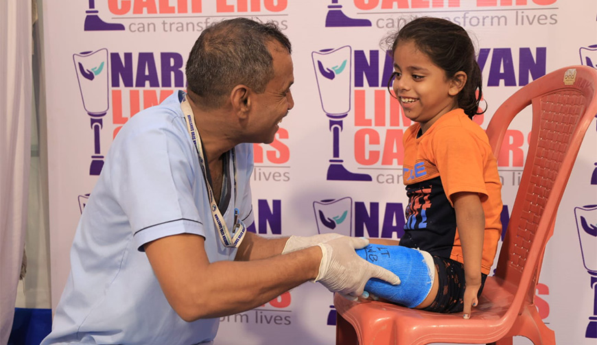 Narayan Seva Sansthan - Narayan Limb Distribution Camp Ludhiana