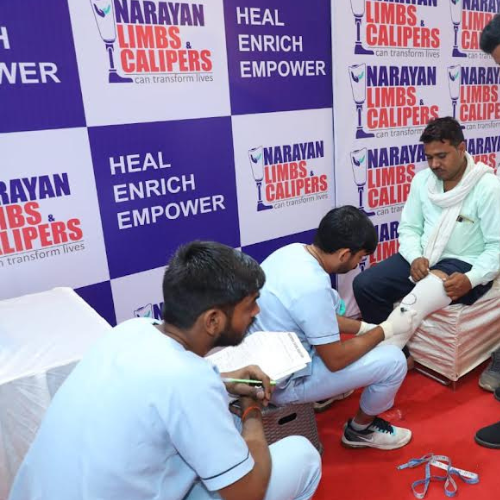 Narayan Limb Distribution Camp Jaipur 006