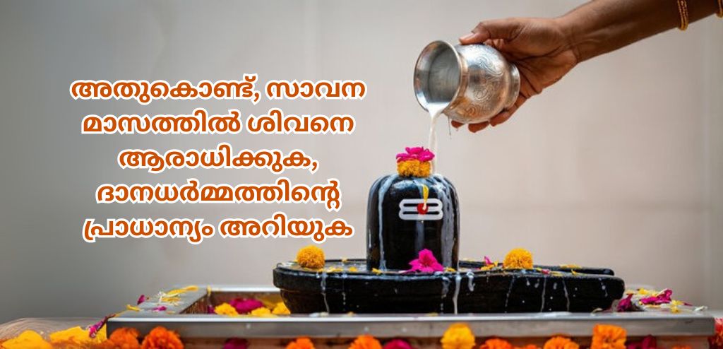 സാവനിൽ ശിവനെ ആരാധിക്കുക, ദാനത്തിന്റെ പ്രാധാന്യം അറിയുക